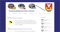 Desktop Screenshot of neustadt-jugend.de